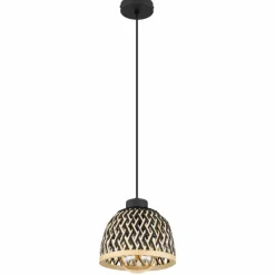 Luminaires Globo Lighting Suspension Globo COLLY Noir, 1 lumière* Suspensions