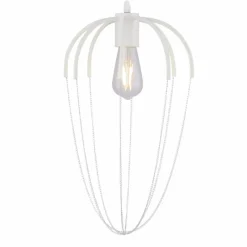 Luminaires Globo Lighting Suspension Globo CREAM Blanc, 1 lumière* Suspensions