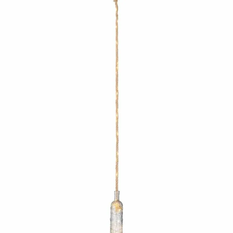 Suspension Verre Fumé-Luminaires Globo Lighting Suspension Globo DEKO LED Écru, 55 lumières