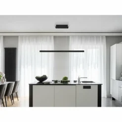 Luminaires Globo Lighting Suspension Globo DENTSY LED Noir, 1 lumière* Éclairage Led