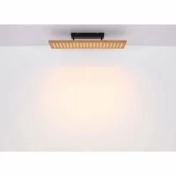 Lampes En Bois-Luminaires Globo Lighting Suspension Globo DOLORES LED Noir, 1 lumière