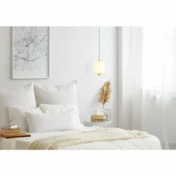 Luminaires Globo Lighting Suspension Globo EWALD LED Laiton, 1 lumière