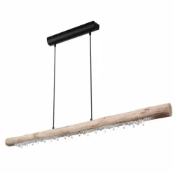 Luminaires Globo Lighting Suspension Globo FELICITAS LED Noir, 1 lumière