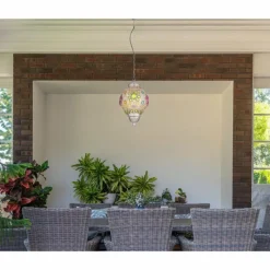 Luminaires Globo Lighting Suspension Globo GELASIUS Gris, Argenté, 1 lumière* Suspensions