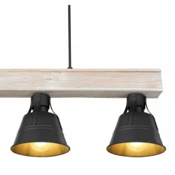 Lampes Dorées-Luminaires Globo Lighting Suspension Globo GÜNTHER Or, Blanc, 4 lumières