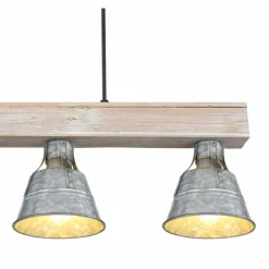 Lampes Dorées-Luminaires Globo Lighting Suspension Globo GÜNTHER Or, Blanc, 4 lumières