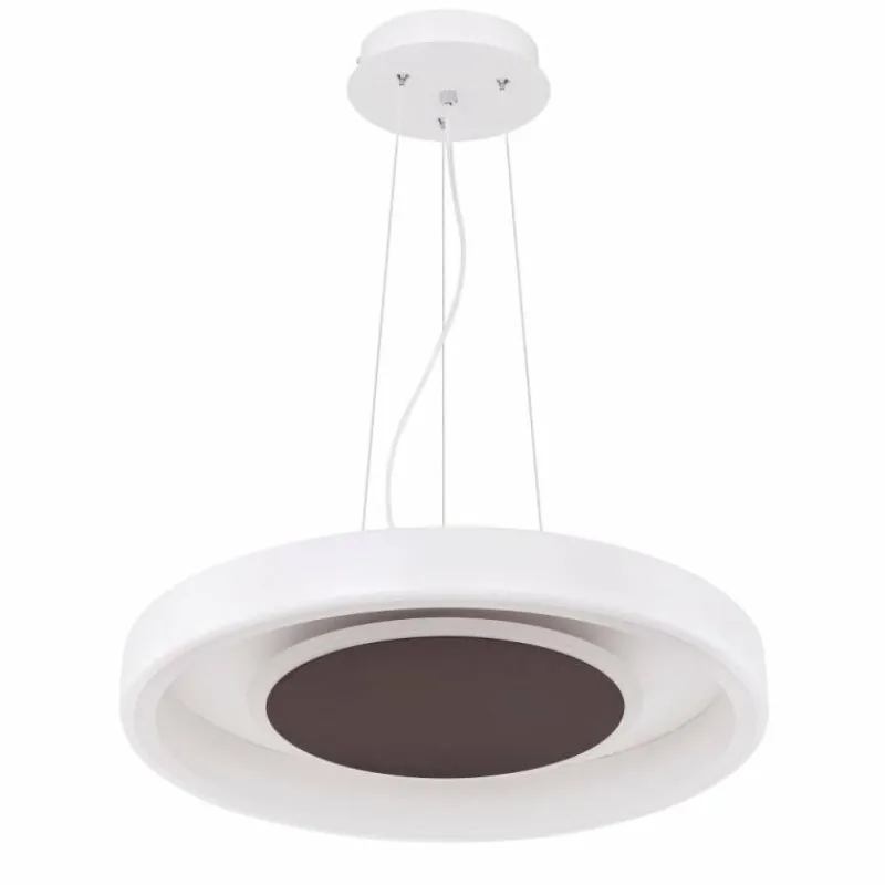 Luminaires Globo Lighting Suspension Globo GOFFI LED Blanc, 1 lumière, Télécommandes* Éclairage Led