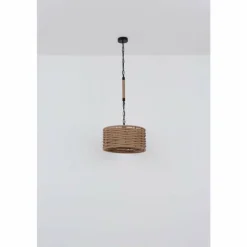 Style Boho-Chic-Luminaires Globo Lighting Suspension Globo HALIA Noir, 1 lumière