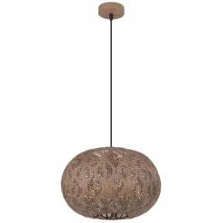 Lampe Turque-Luminaires Globo Lighting Suspension Globo HAMERBEN Rouille, 1 lumière