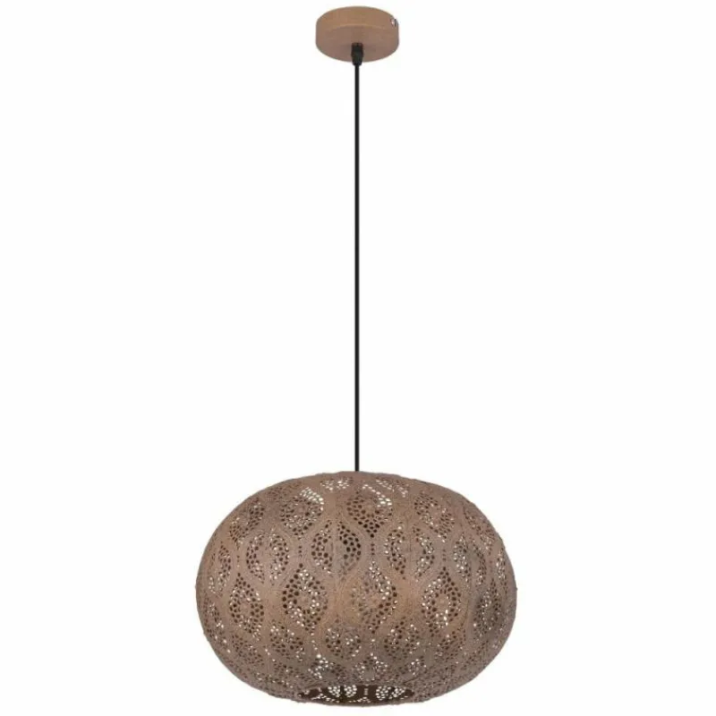 Lampe Turque-Luminaires Globo Lighting Suspension Globo HAMERBEN Rouille, 1 lumière