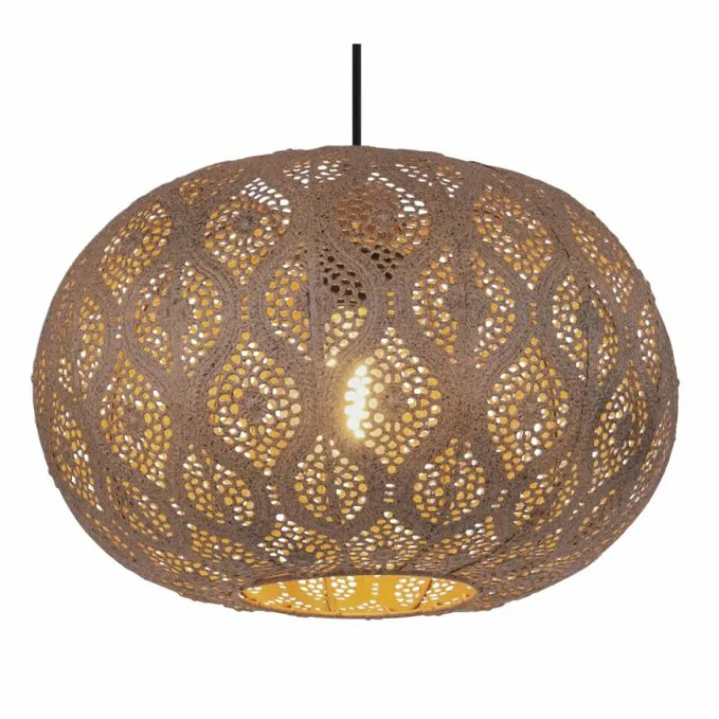 Lampe Turque-Luminaires Globo Lighting Suspension Globo HAMERBEN Rouille, 1 lumière