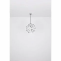 Luminaires Globo Lighting Suspension Globo HANAKO Chrome, 1 lumière* Suspensions