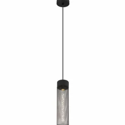 Luminaires Globo Lighting Suspension Globo HANS Noir, 1 lumière* Suspensions