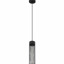Luminaires Globo Lighting Suspension Globo HANS Noir, 1 lumière* Suspensions