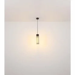 Luminaires Globo Lighting Suspension Globo HANS Noir, 1 lumière* Suspensions