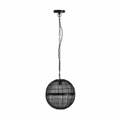 Luminaires Globo Lighting Suspension Globo HERMI Noir, 1 lumière* Suspensions