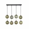 Luminaires Globo Lighting Suspension Globo HERMI Vieux laiton, 8 lumières* Suspensions