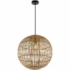 Luminaires Scandinaves-Luminaires Globo Lighting Suspension Globo HILDEGARD Noir, 1 lumière