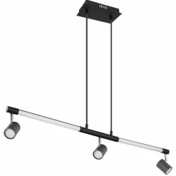 Luminaires Globo Lighting Suspension Globo HL LED Noir, 1 lumière* Éclairage Led