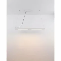 Luminaires Globo Lighting Suspension Globo HODARI LED Blanc, 1 lumière, Télécommandes, Changeur de couleurs