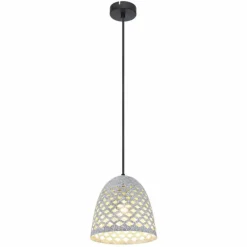 Luminaires Globo Lighting Suspension Globo HOLLIE Noir, 1 lumière* Suspensions