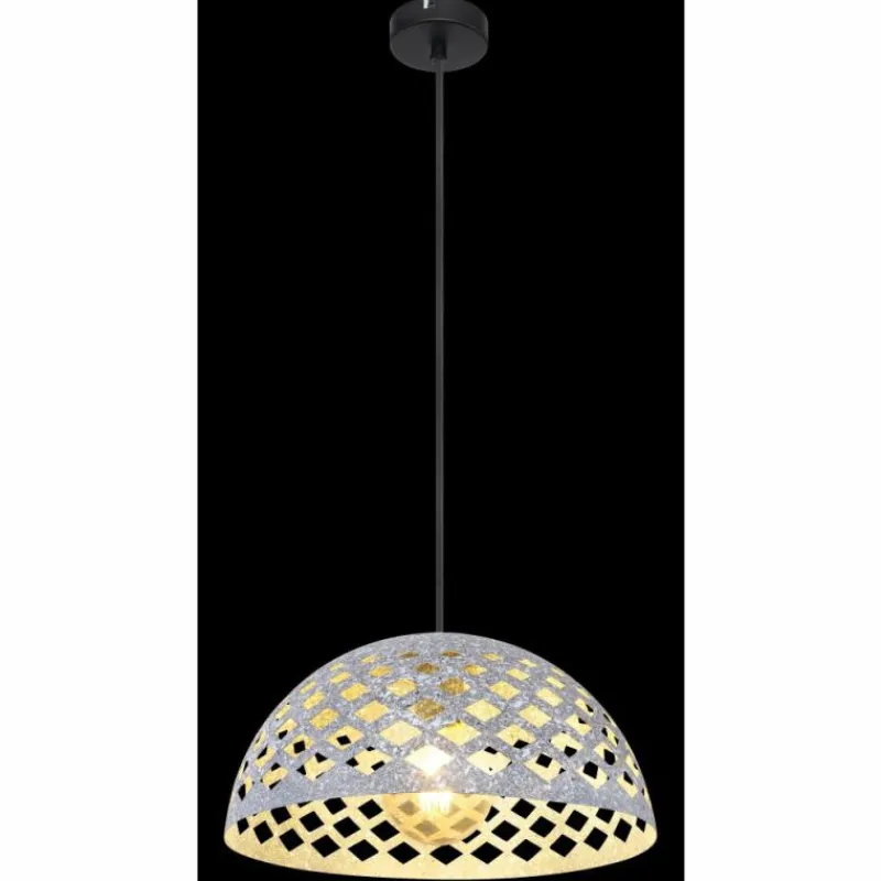 Luminaires Globo Lighting Suspension Globo HOLLIE Noir, 1 lumière* Suspensions