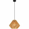 Lampes Vintages & Rétros-Luminaires Globo Lighting Suspension Globo HOUDINI Noir, 1 lumière