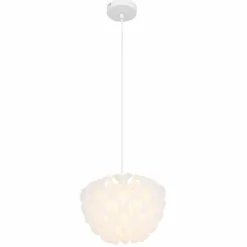 Luminaires Globo Lighting Suspension Globo IRENE Blanc, 1 lumière* Suspensions