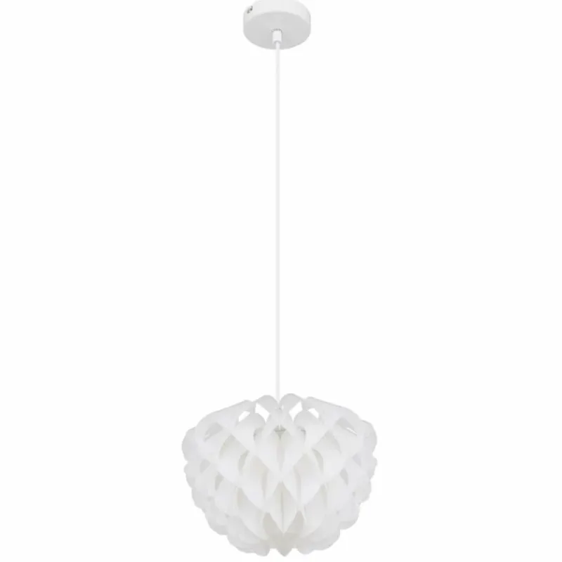 Luminaires Globo Lighting Suspension Globo IRENE Blanc, 1 lumière* Suspensions