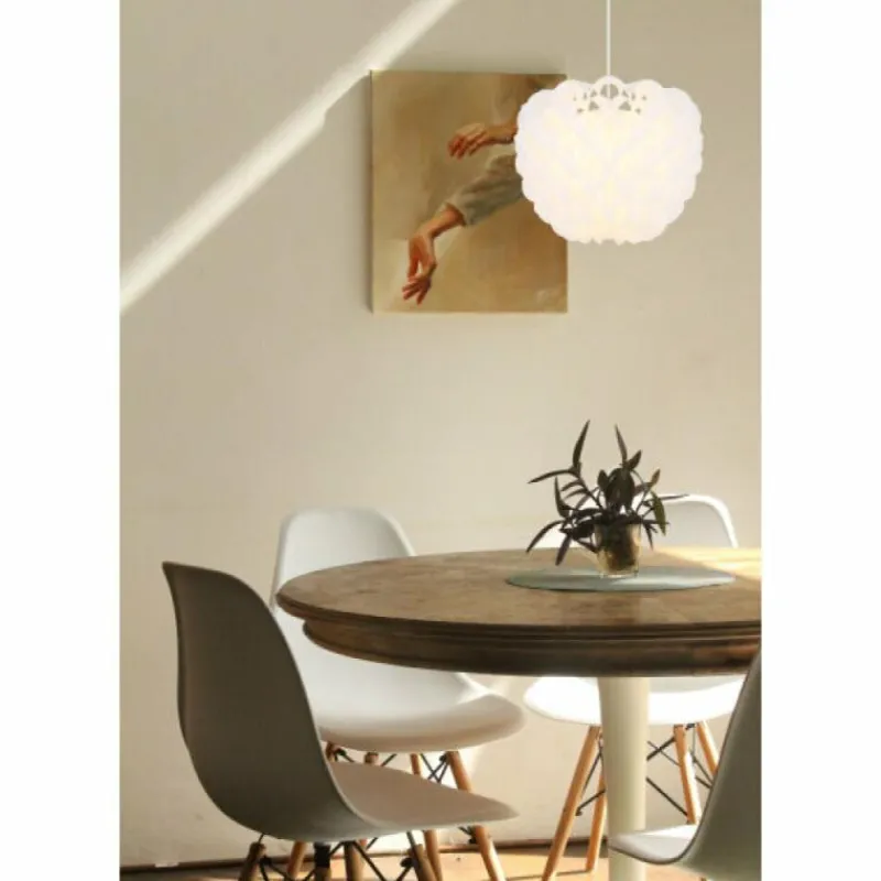 Luminaires Globo Lighting Suspension Globo IRENE Blanc, 1 lumière* Suspensions