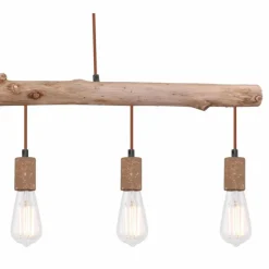 Luminaires Globo Lighting Suspension Globo JAKOB Rouille, 5 lumières* Suspensions