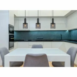 Luminaires Globo Lighting Suspension Globo JEDD Noir, 1 lumière* Suspensions