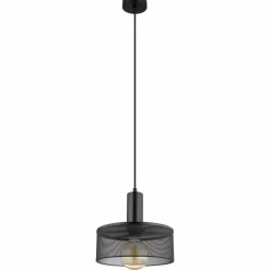 Luminaires Globo Lighting Suspension Globo JEDD Noir, 1 lumière* Suspensions