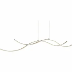 Luminaires Globo Lighting Suspension Globo Jorne LED Nickel mat, 1 lumière* Éclairage Led