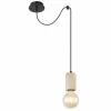 Luminaires Scandinaves-Luminaires Globo Lighting Suspension Globo JOSEBA Noir, 1 lumière