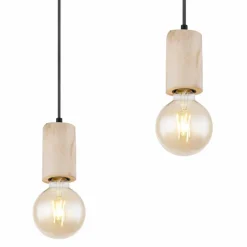 Luminaires Scandinaves-Luminaires Globo Lighting Suspension Globo JOSEBA Noir, 3 lumières