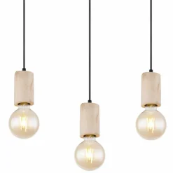 Luminaires Scandinaves-Luminaires Globo Lighting Suspension Globo JOSEBA Noir, 5 lumières