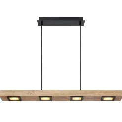 Luminaires Globo Lighting Suspension Globo JOYA LED Noir, 4 lumières