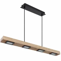 Luminaires Globo Lighting Suspension Globo JOYA LED Noir, 6 lumières