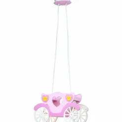 Luminaires Globo Lighting Suspension Globo KITA Multicolore, Lila, Rose, 2 lumières* Suspensions