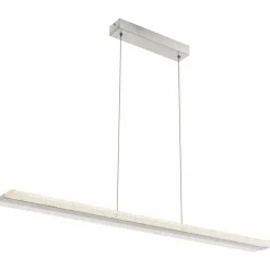 Luminaires Globo Lighting Suspension Globo KLAUS LED Nickel mat, 1 lumière* Suspensions