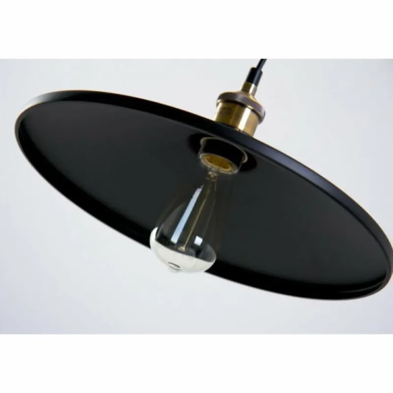 Lampes Dorées-Luminaires Globo Lighting Suspension Globo KNUD Noir doré, 1 lumière