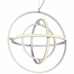 Luminaires Globo Lighting Suspension Globo KURUS LED Nickel mat, 1 lumière* Éclairage Led