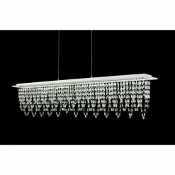 Luminaires Globo Lighting Suspension Globo LED Chrome, Clair, 1 lumière, Télécommandes* Éclairage Led