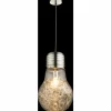 Luminaires Globo Lighting Suspension Globo LEVIN Nickel mat, 1 lumière* Suspensions