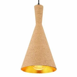 Lampes Dorées-Luminaires Globo Lighting Suspension Globo LUDMILLA Noir, 1 lumière