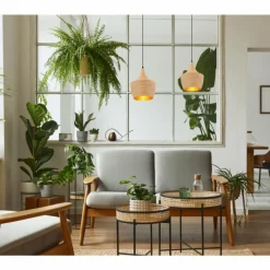 Lampes Dorées-Luminaires Globo Lighting Suspension Globo LUDMILLA Noir, 1 lumière