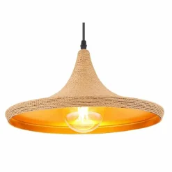 Lampes Dorées-Luminaires Globo Lighting Suspension Globo LUDMILLA Noir, 1 lumière