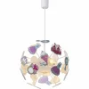 Luminaires Globo Lighting Suspension Globo LURRA Blanc, 4 lumières* Suspensions