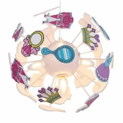 Luminaires Globo Lighting Suspension Globo LURRA Blanc, 4 lumières* Suspensions